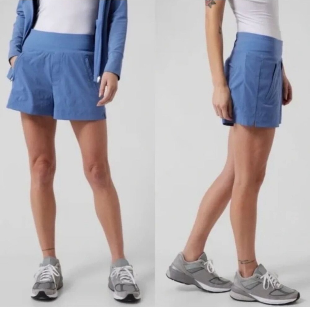 Athleta Trekkie North Shorts - Light Blue